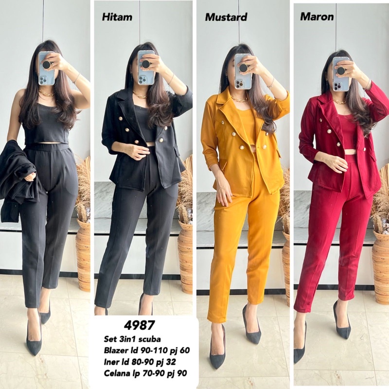 STELAN BLAZER SCUBA 3 in 1 MV-4987 IMPORT