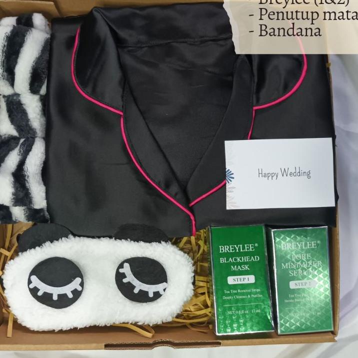 

10.10 ✨SALE✨ [PIYAMA] GIFT BOX PIYAMA / KADO CEWEK / WEDDING HAMPERS / KADO PACAR / GRADUATION / KADO IBU 
