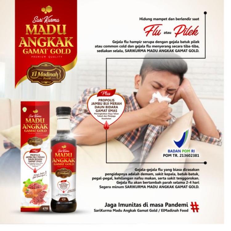 

Ready Stock.. SARI KURMA MADU ANGKAK GAMAT GOLD ELMADINAH HTK