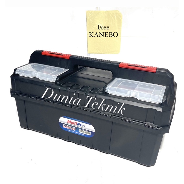 MULTIPRO Tool Box 25” S-F50 Tempat Perkakas Tool Kit 25 Inch Plastik Tool Box Besar Wadah Perkakas T