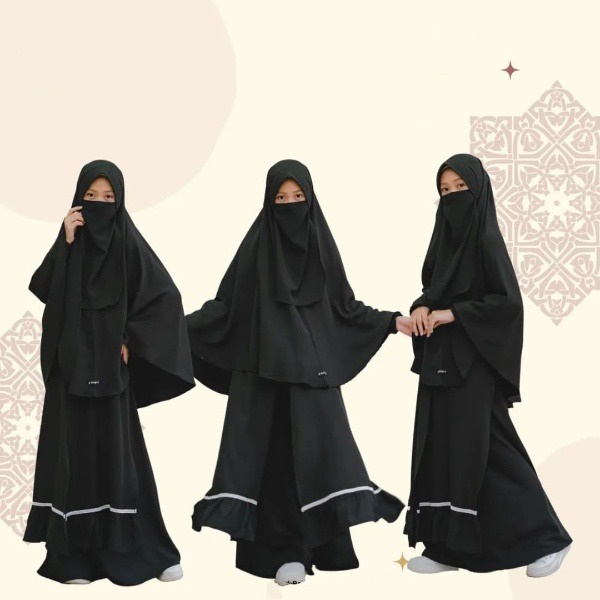 Gamis Anak Perempuan Terbaru 2022 Gamis Anak Syari Gamis Anak Putih Syari Gamis Putih Polos Gamis Hi