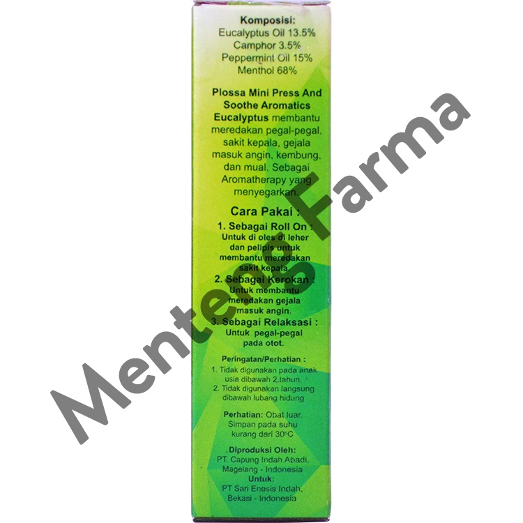 Plossa Mini Minyak Angin Aromatherapy Eucalyptus