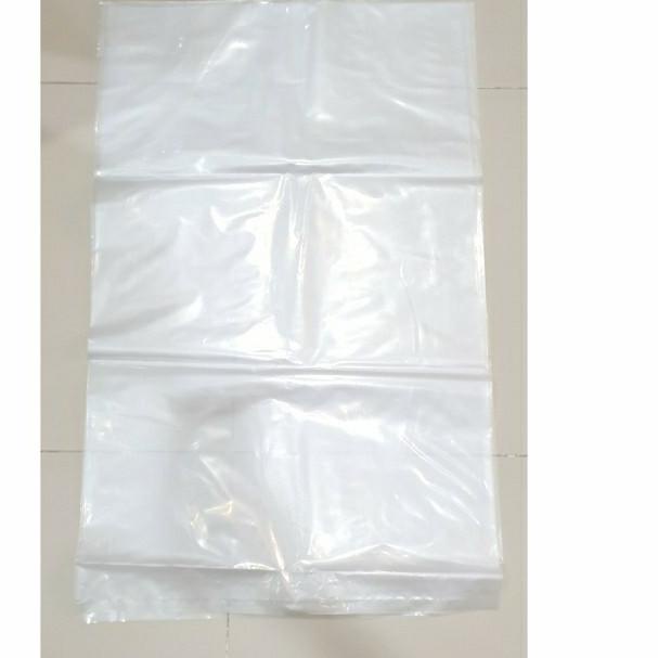 

Kantong Plastik Bening Besar ukuran 50x75 cm -PE 50x75 cm tebal 0,3m