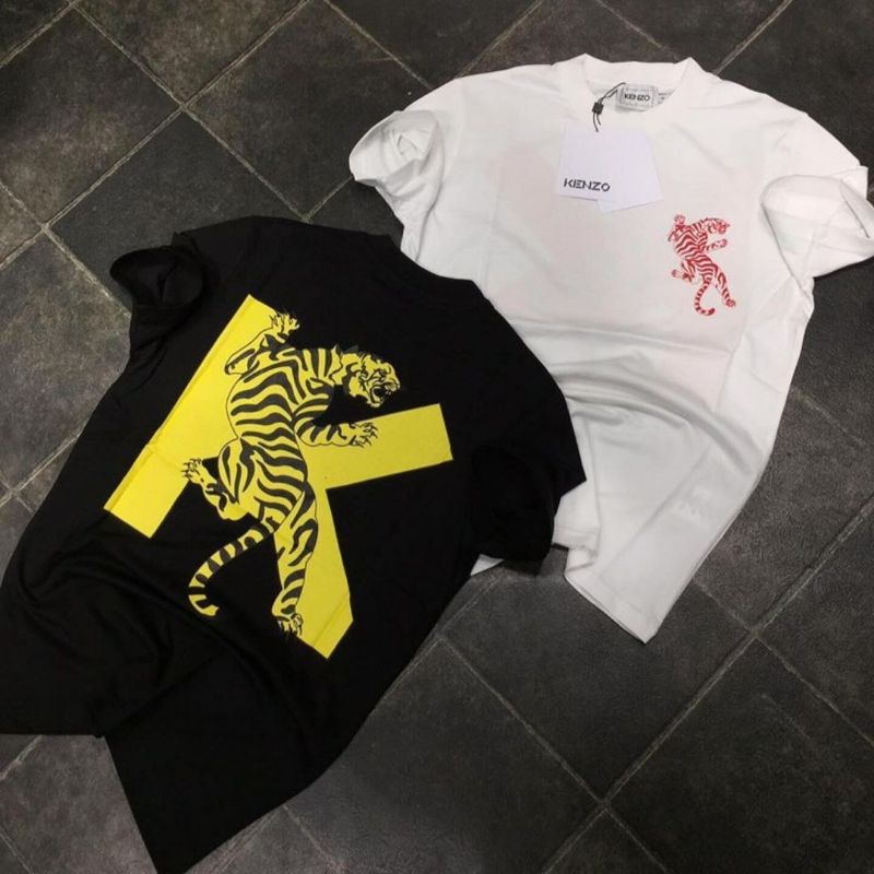 TSHIRT KENZO CLIMBING TIGER OVERSIDE