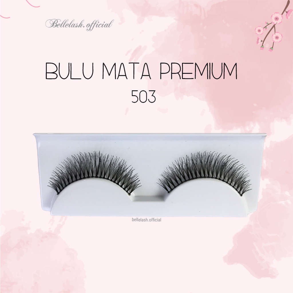 503 Bulu Mata Palsu Handmade Natural False Eyelash Eye Lashes Premium Series