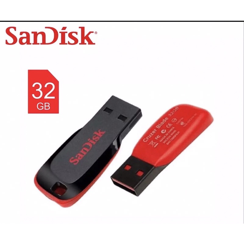 Flashdisk Cruzzer Blade 32Gb Sandisk