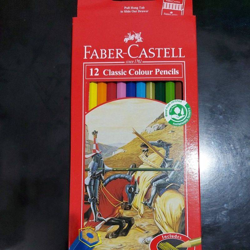 

Faber-Castell 12 Colours Pencils