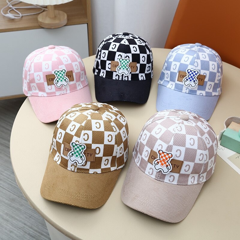 COD- Topi anak laki laki impor premium usia 1-4 tahun / topi premium MOTIF CBEAR Ala korea lucu baby