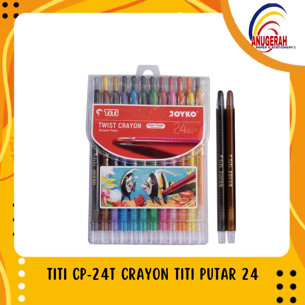 

TITI CP-24T CRAYON TITI PUTAR 24 (PCS)