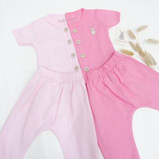 CARROL BABY BUTTON SET CLASSIC N UNICORN SERIES SETELAN BAJU PENDEK CELANA PANJANG KANCING 3 BULAN - 3 TAHUN