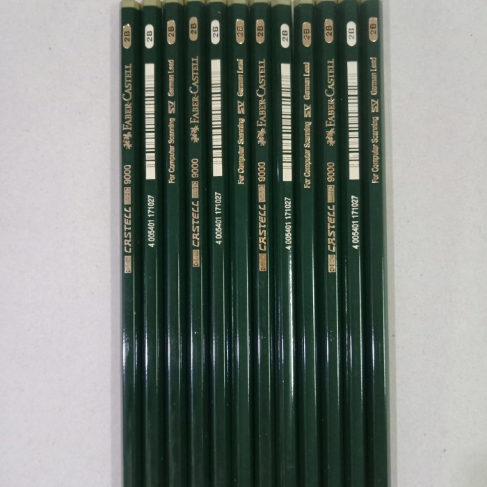 

murah Pensil Faber Castell 9000 2B Pensil Ujian