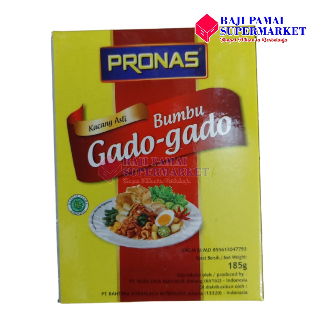 

PRONAS BUMBU GADO-GADO 185GR