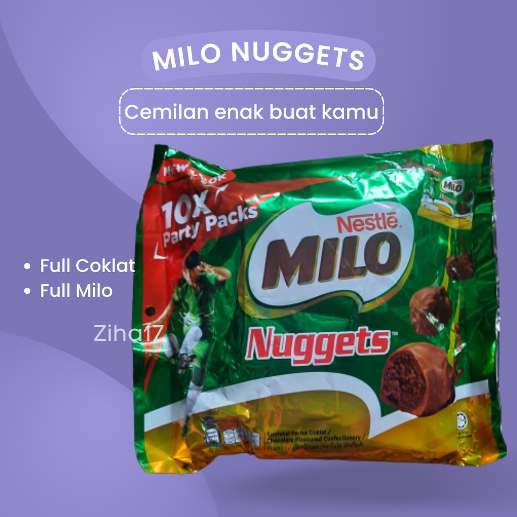 

Cemilan Coklat Milo Nuggets Original Malaysia