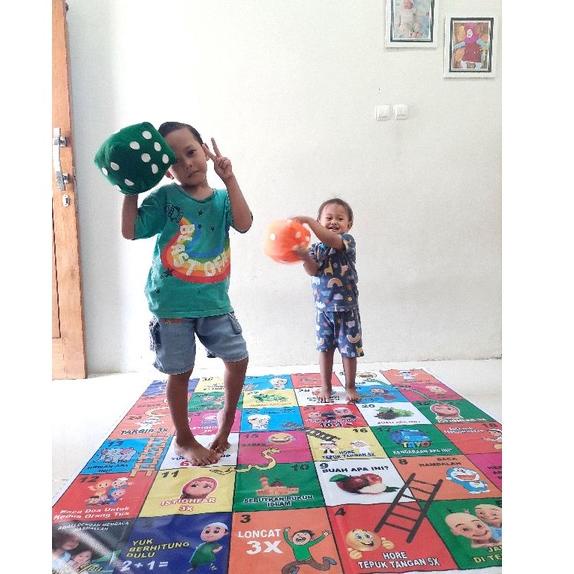 Ular tangga jumbo/ ular tangga edukasi/ mainan edukasi ular tangga –MGD.18Oc22p