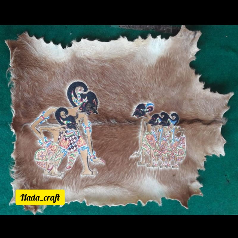 WAYANG KULIT PANDOWO LEMBARAN DARI KULIT KAMBING