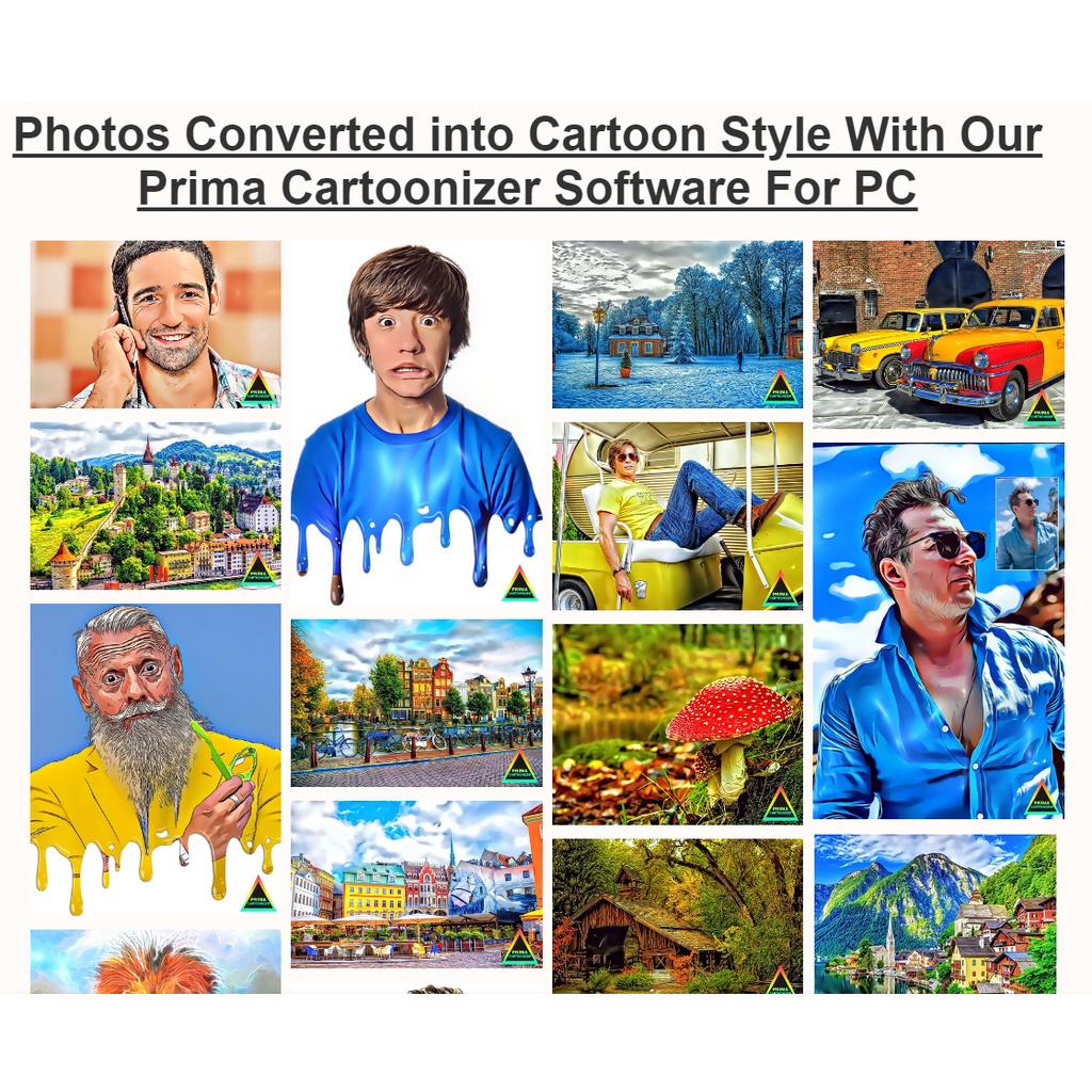 Prima Cartoonizer 4 Software Design Edit Foto Jadi Cartoon Kartun Canvas Foto