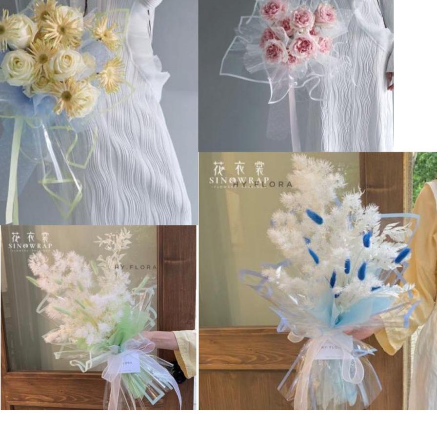 

Terjangkau kertas bunga 20 lembar/ Clear Line Opp/wrapping paper/kertas bunga 바