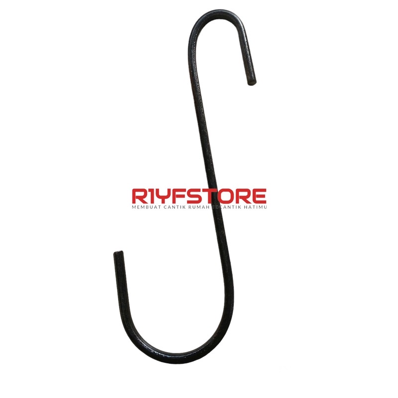 gantungan pengait besi letter s hook