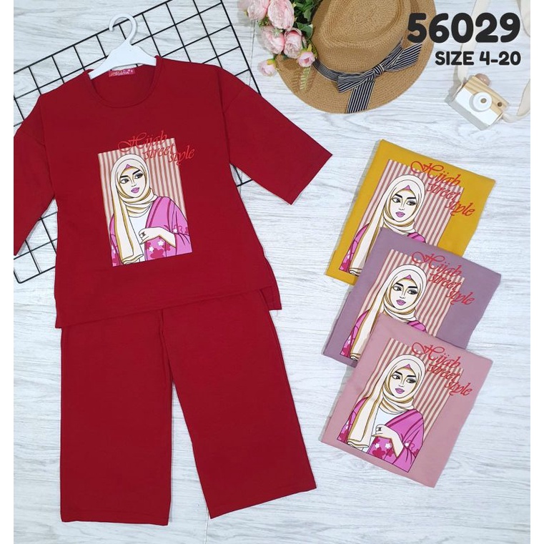 [PREMIUM BY CATHERINE] SETELAN ANAK PEREMPUAN VIRAL SLEBEW 4-14 TAHUN / BAJU ANAK CEWEK VIRAL JEJE SLEBEW 4-14 TAHUN / BAJU SETELAN OVERSIZE ANAK VIRAL JEJE SLEBEW