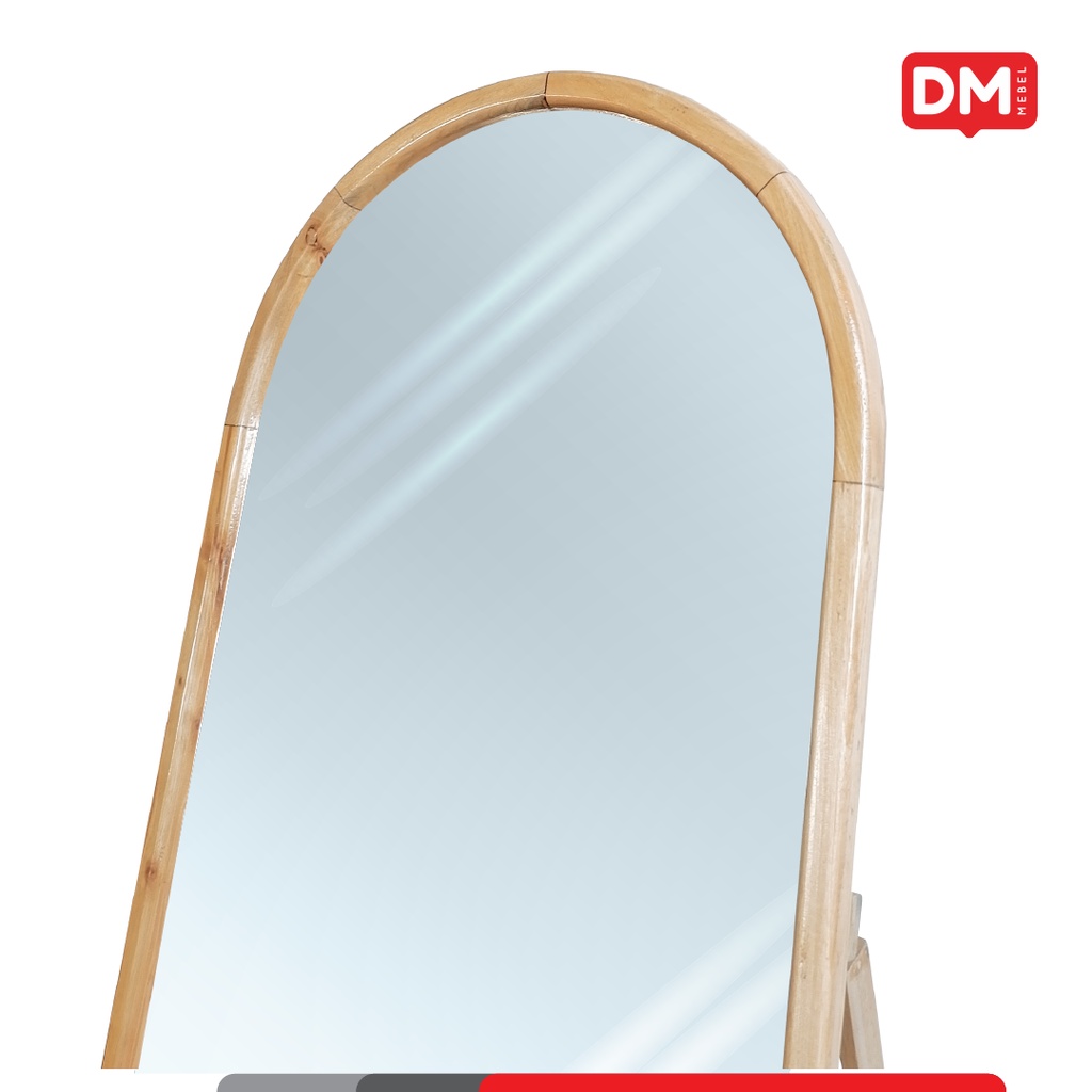 Standing Mirror Full Oval ANG - DM Mebel