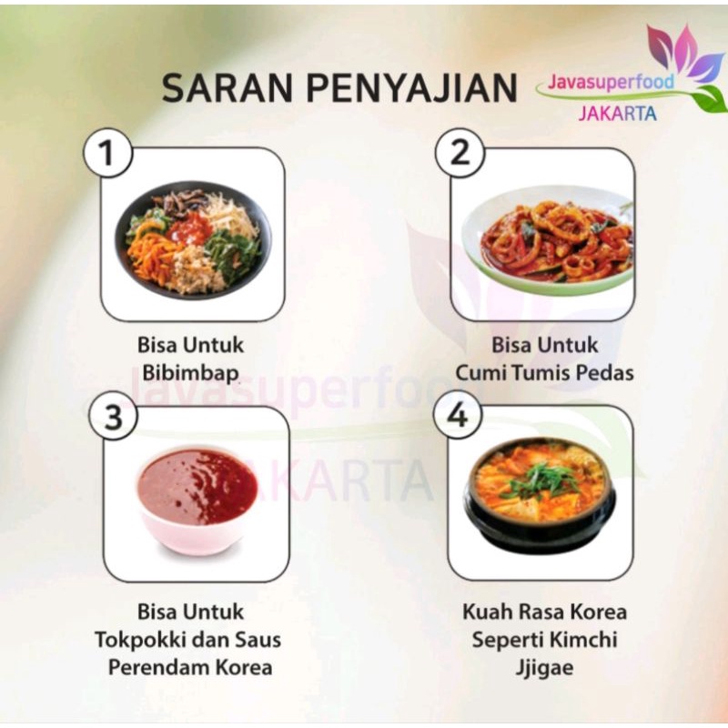 Gochujang 200ml halal saus korea pasta cabe kimchi sauce topoki toppoki tteokbokki topokki saus korea