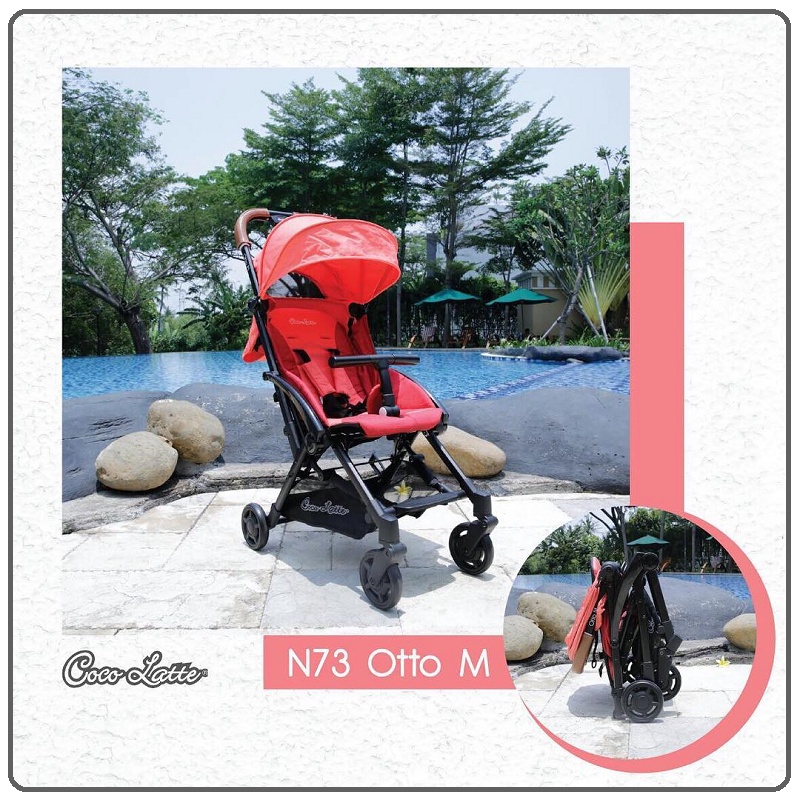 Cocolatte N73 Otto M - Orange/Red | Stroller