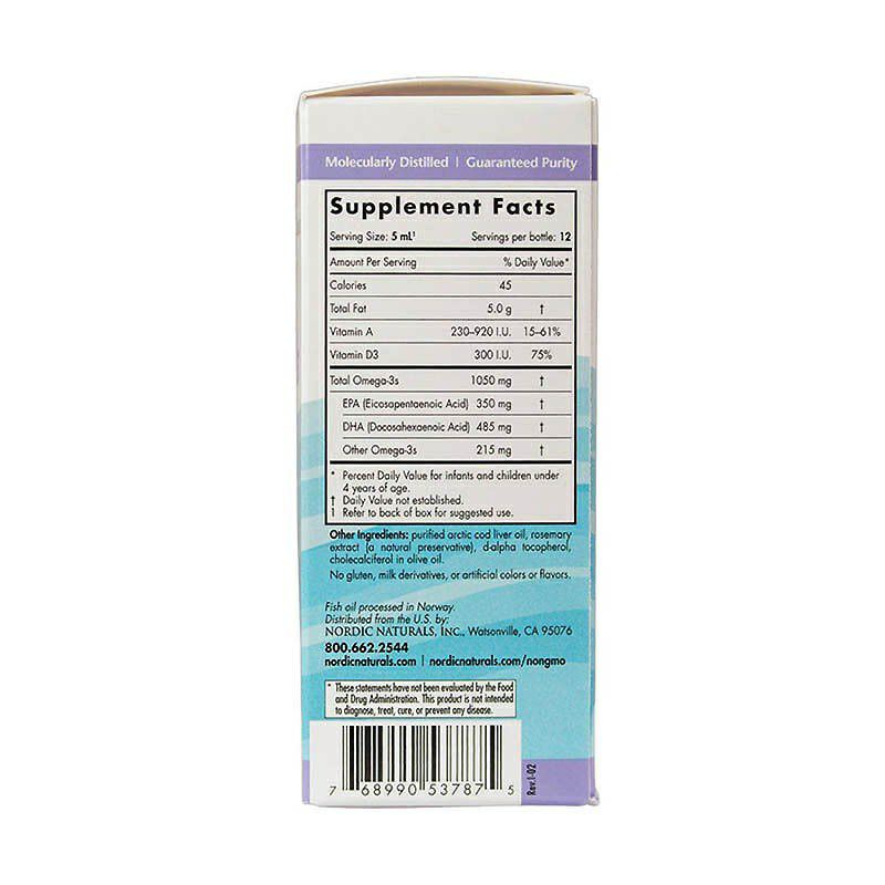 Nordic Baby DHA 60ml &amp; Children DHA 119ml/EPA/Suplemen Otak/Daya Tahan Tubuh/Bayi dan Anak