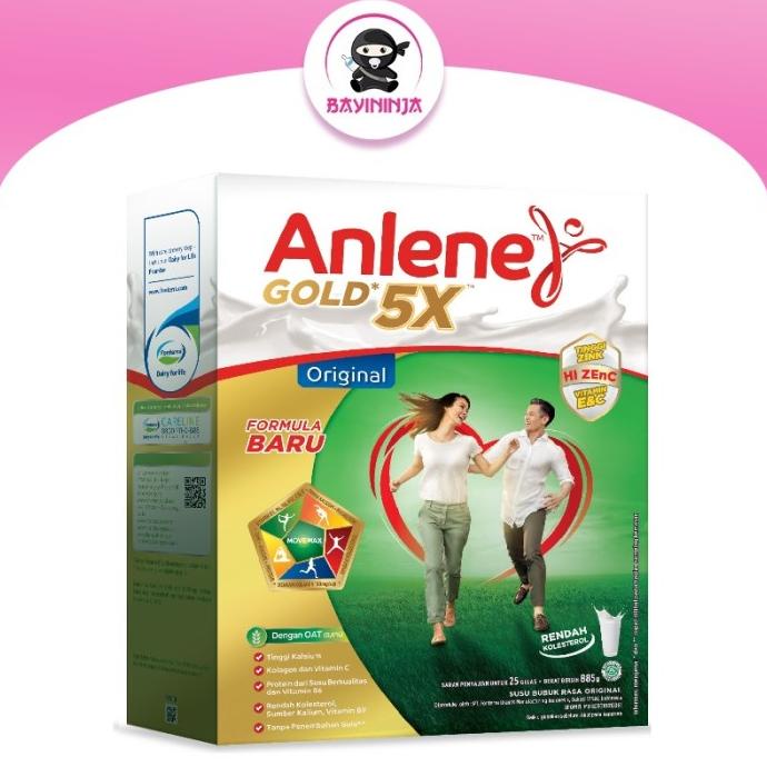 

[ COD ] ANLENE Gold Plus Original Susu Box 900 g