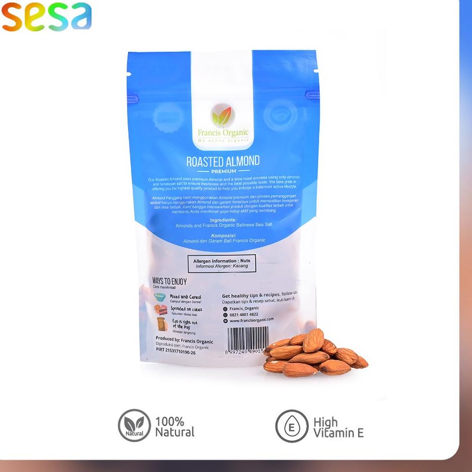 

Discount--Francis Organic Roasted Almond 100 g
