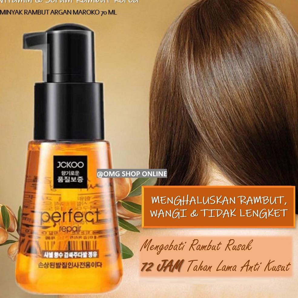 GRATIS ONGKIR TERMURAH  Korean Perfect Hair Repair Serum 70 ML ORIGINAL / Serum Rambut Pria Wanita V