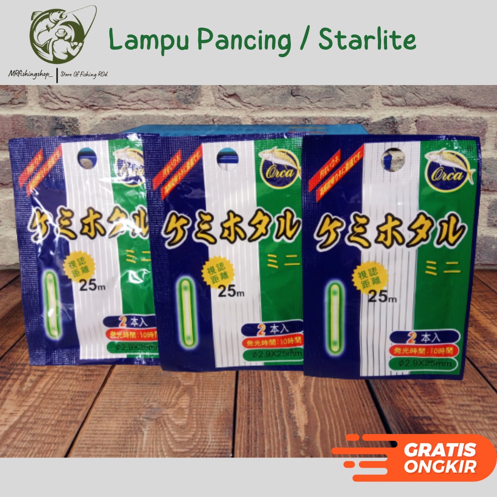 Starlite Lampu Pelmapung Pancing Menyala / Starlite Orca