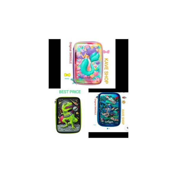 

SMIGGLE Pencil case Triple Hardtop - Original SMIGGLE - NEW
