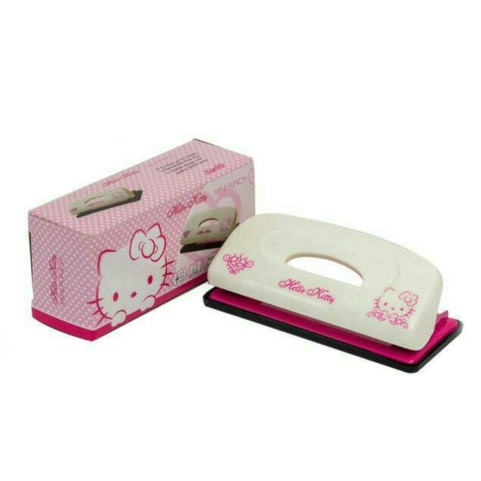 

Hemat Pembolong Kertas Hello Kitty Bantex Trendi