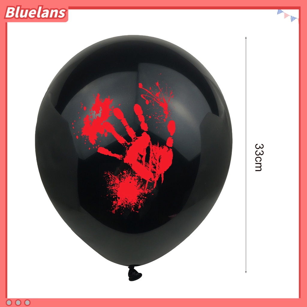 1 Set Balon Latex Motif Labu Halloween Untuk Dekorasi Pesta