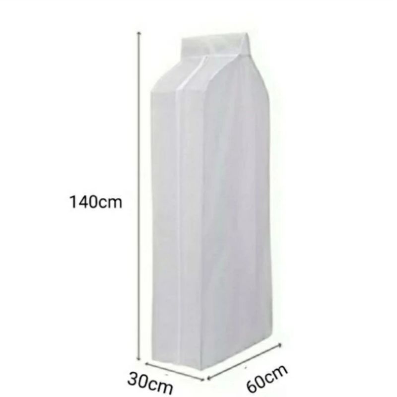 Cover Pelindung Baju Pakaian Anti Debu Penutup Pakaian Baju Jas