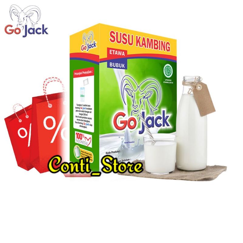 

Paket 5 Kotak Susu Kambing Etawa Bubuk Go Jack Murah