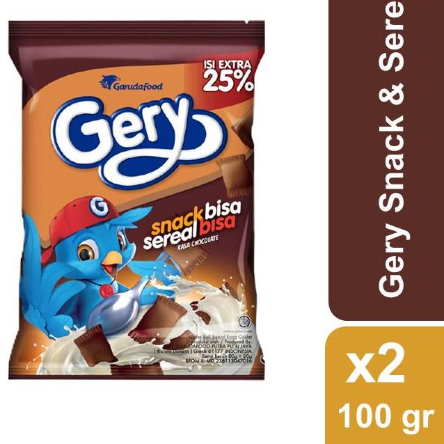 

ニ Gery Snack & Sereal 100 gr x 2 pcs TERMURAH 3490 ♠