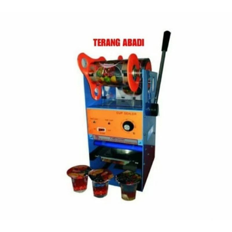 mesin cup sealer/mesin penutup gelas manual