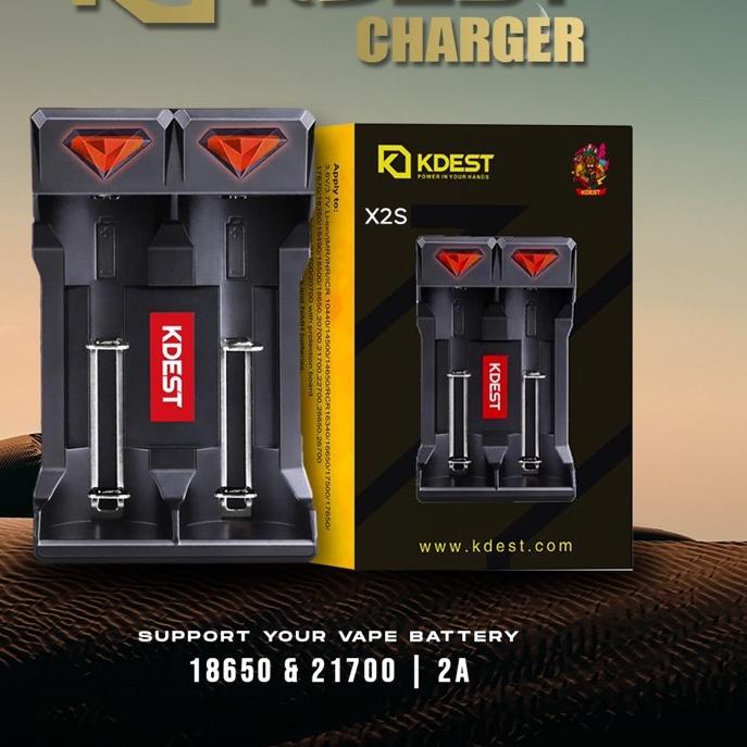 11.11✔️CHARGER BATERAI KDEST 2 SLOT 2A CASAN BATRE 2 SLOT USB|KD7