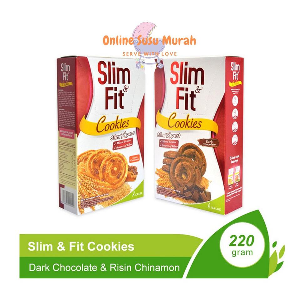 

10.10 BIG SALE FASION SlimFit Cemilan Diet Sehat Snack Slim fit Cookies Rendah Kalori !