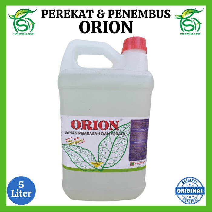ORION 5 L - Perekat, Perata & Pembasah Pestisida/Insektisida/Fungisida
