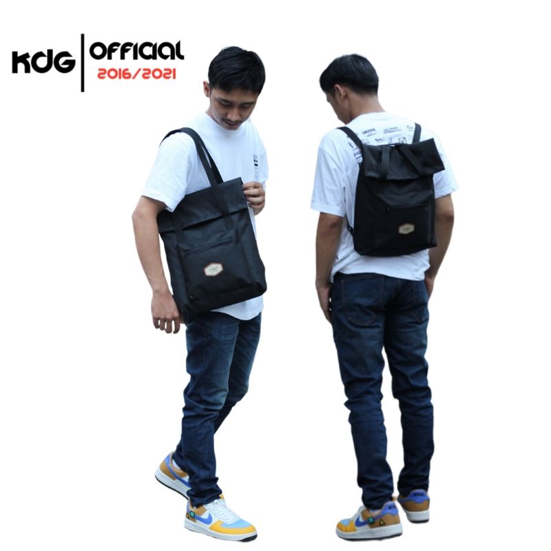 Totebag Backpack Kander Totepack Tepirus Multyfungsi Unisex