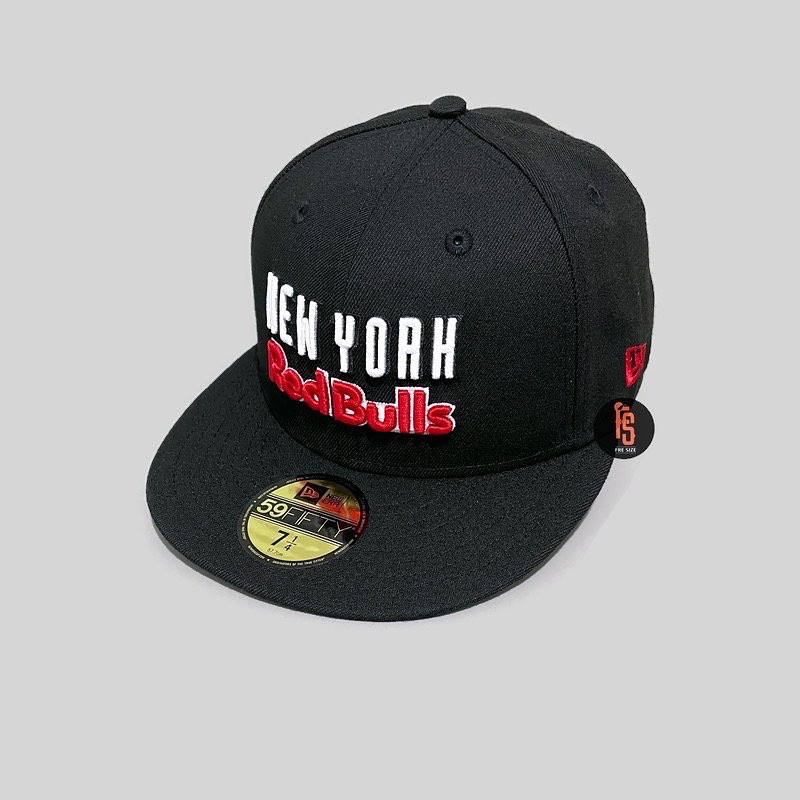 TOPI NEW ERA ORIGINAL 5950 NEW YORK RED BULLS BLACK