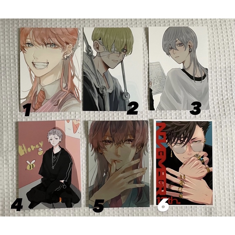 postcard | fanmerch | artprint | art print | tokyo revengers | neppuri | netprint | pbox | tokrev | 