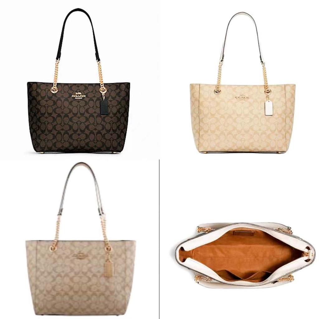 [Instant/Same Day] 1565  Coach original new  Marlie zipper tote bag shoulder bag handbag  gwd