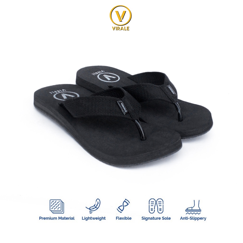 Sandal Jepit Pria Bahan Spon Model Casual VL 201