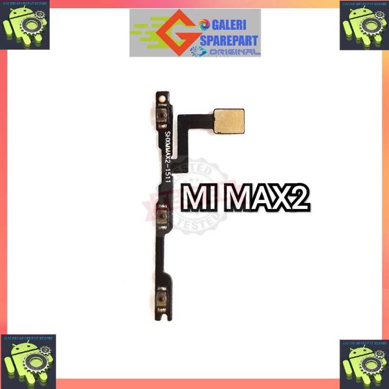 FLEXI ON OFF XIAOMI MI MAX2 TOMBOL VOLUME POWER
