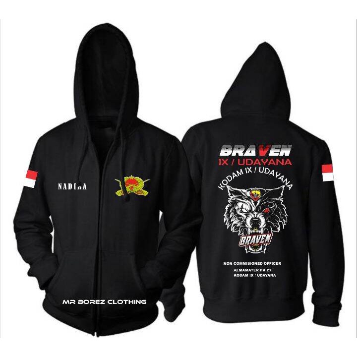 JAKET BRAVEN JAKET TNI JAKET BRAVEN KODAM IX UDAYANA