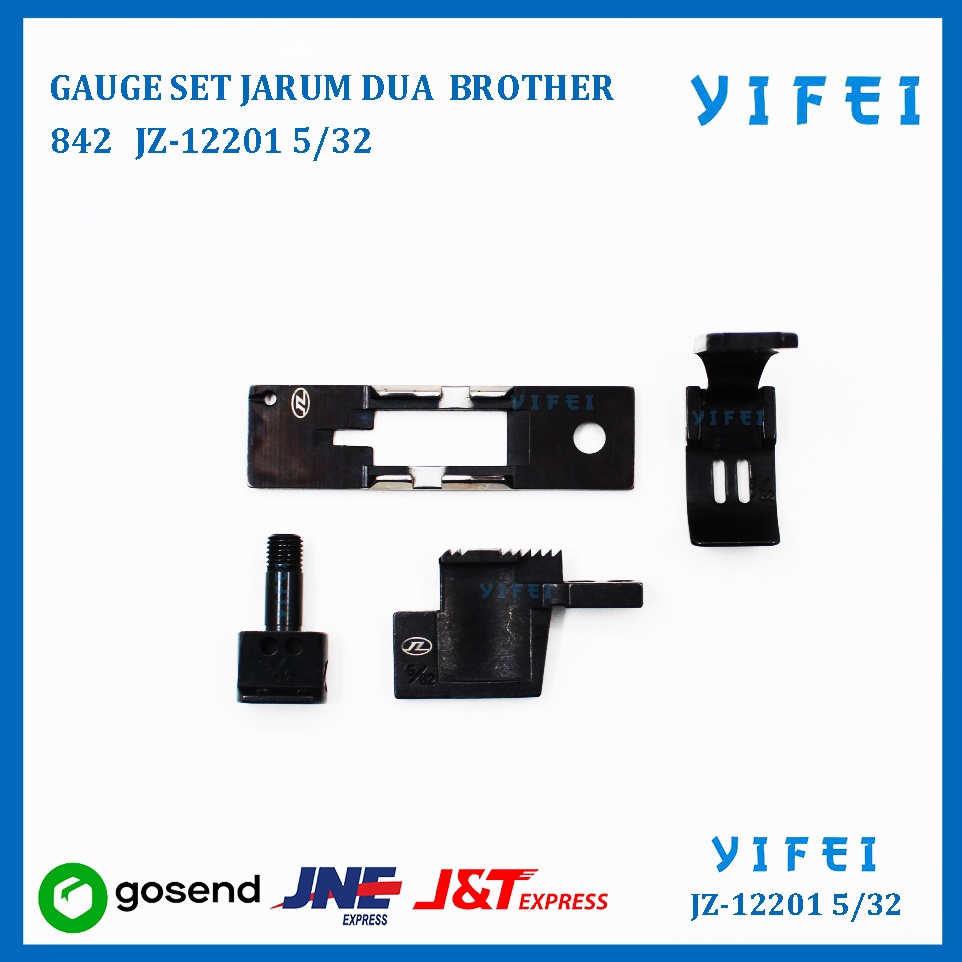 GAUGE SET JARUM DUA BROTHER 842 YIFEI-12201 5/32&quot;