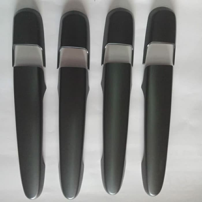 COVER HANDLE PEGANGAN PINTU MOBIL CALYA-SIGRA HITAM DOFF/VARIASI MOBIL